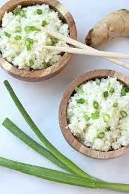Ginger-Coconut Cauliflower Rice 