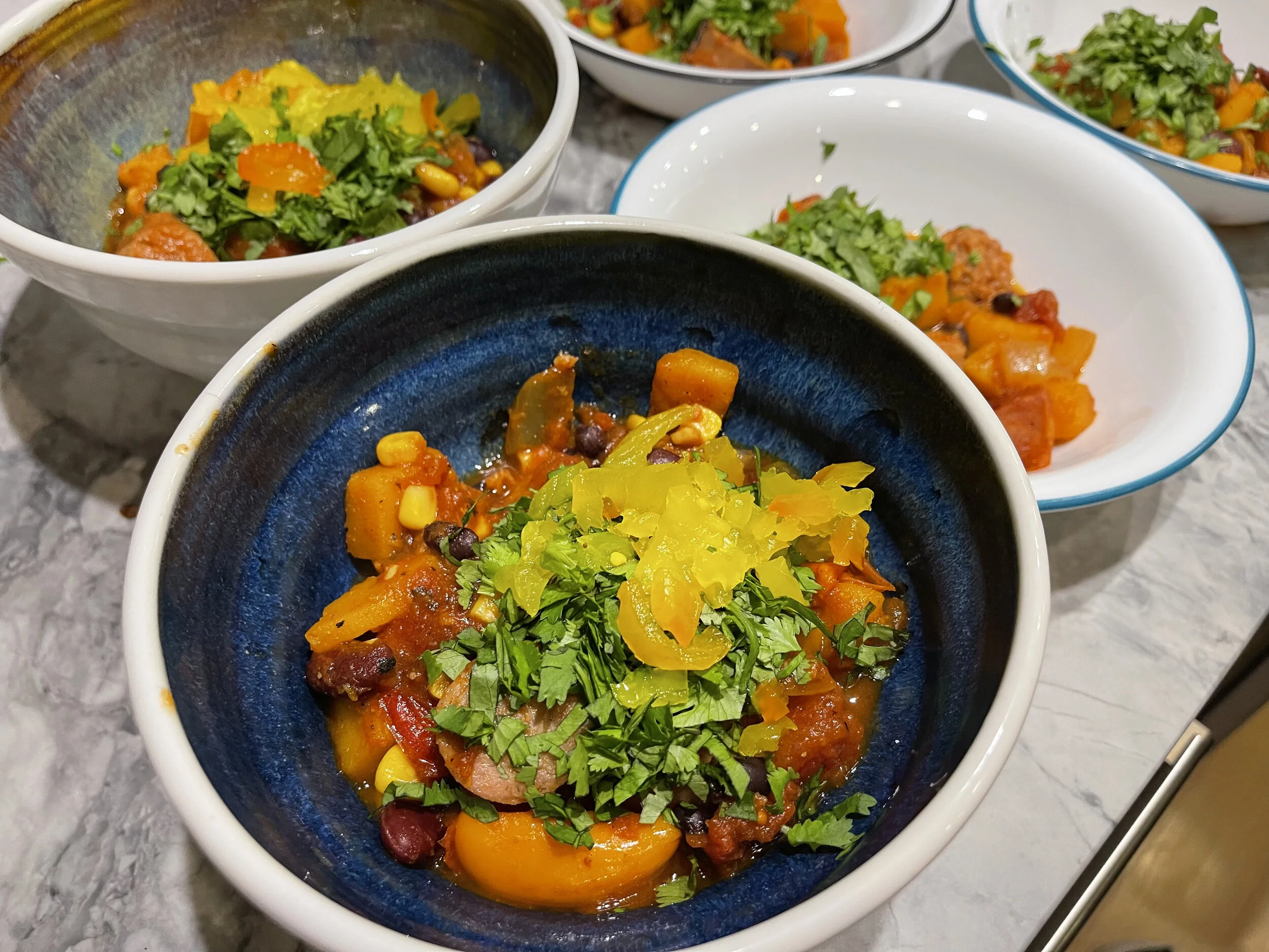 Butternut Squash Turkey Chili 