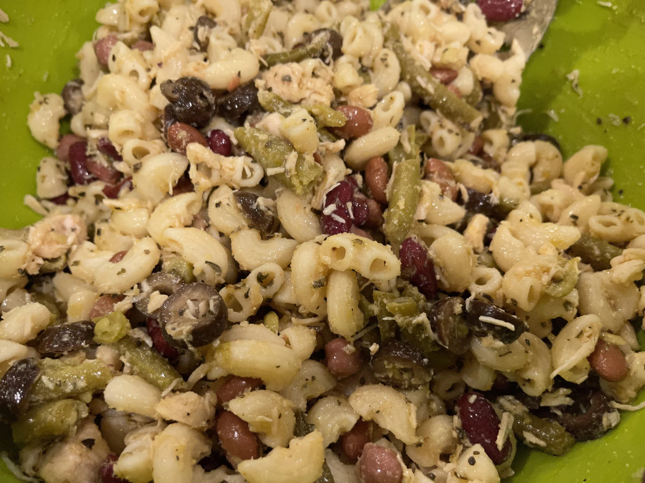 Canned Lunch Macaroni Salad