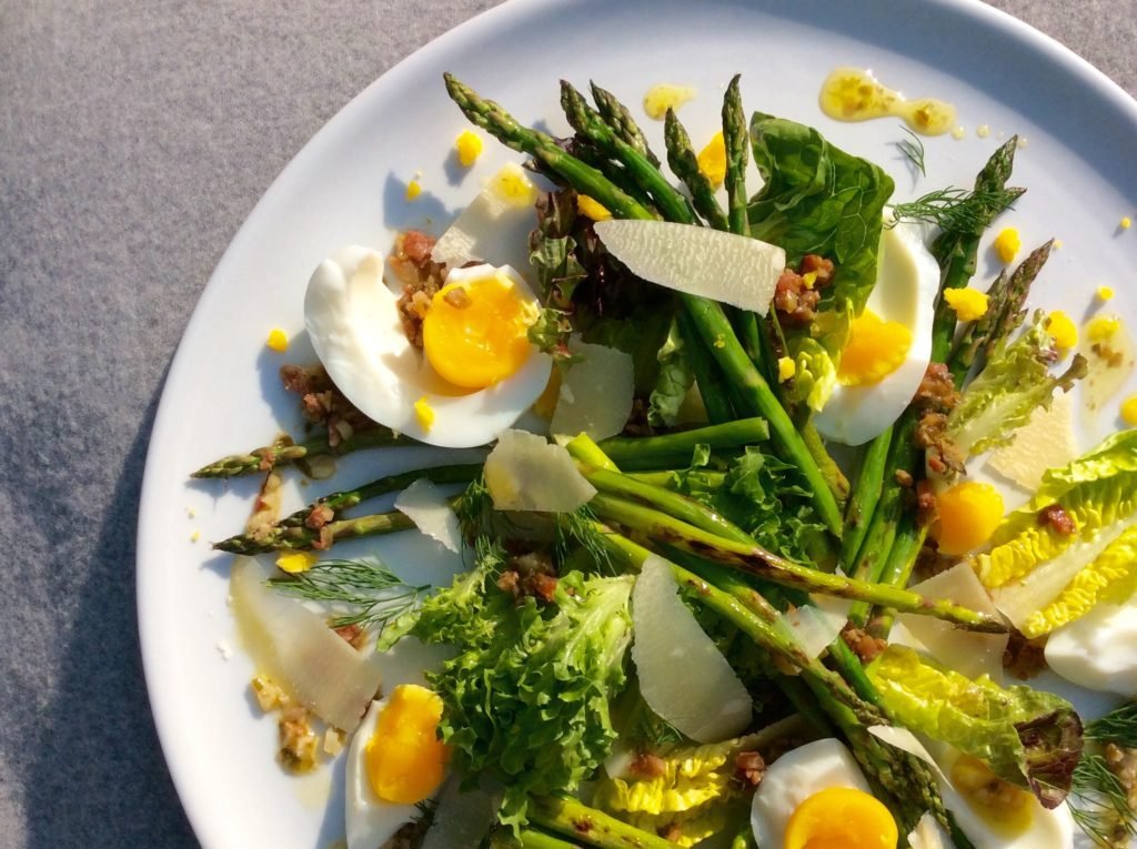 Asparagus &amp; Egg Salad