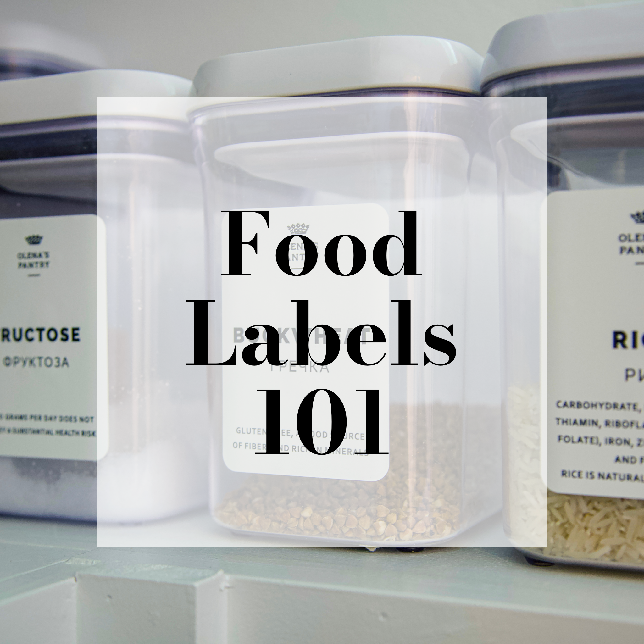 Labels 101