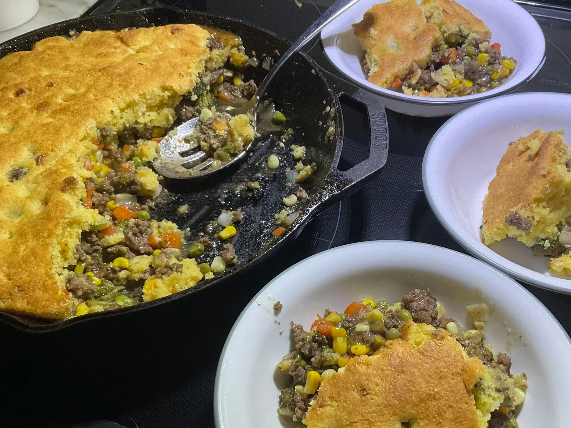 Cornbread Shepherd’s Pie