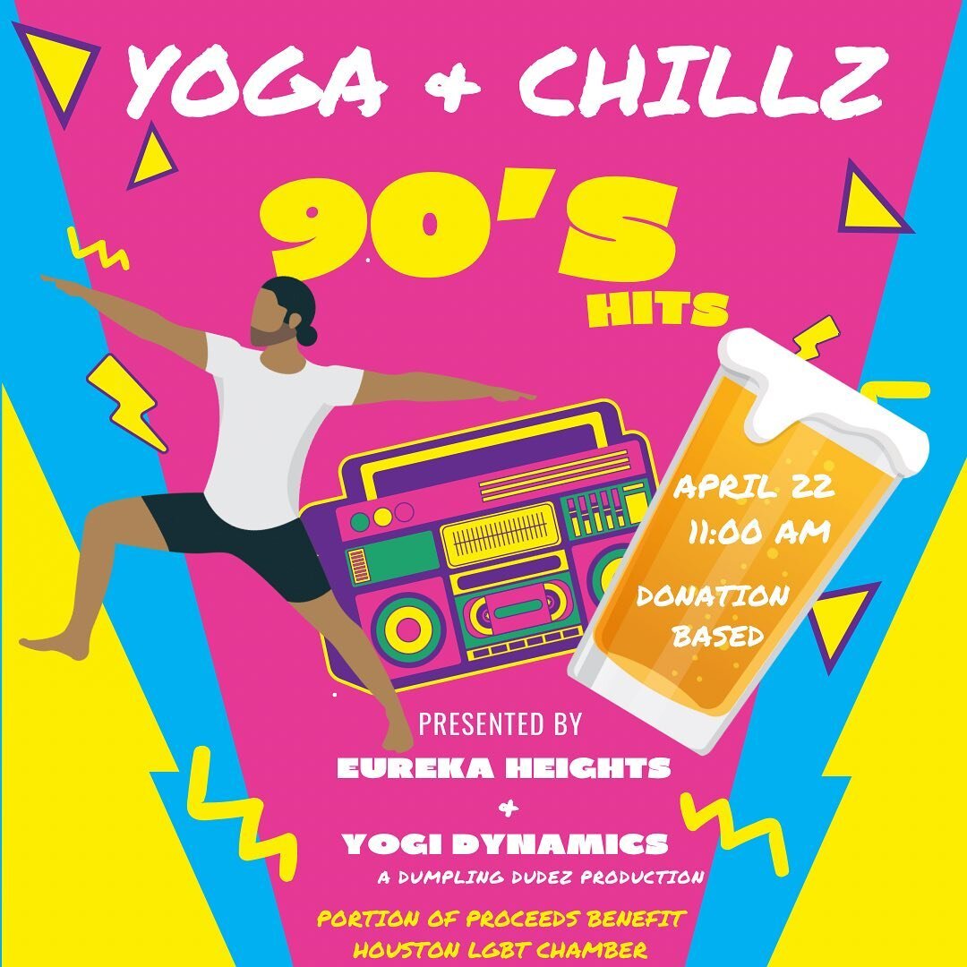 Say &quot;Bye Bye Bye&quot;. to your stressful week and join us as we practice yoga, strengthen community and just take a moment to breathe. 👇👇

Yoga &amp; Chillz is a new monthly event partnership by @yogidynamics (a DumplingDudez production) &amp
