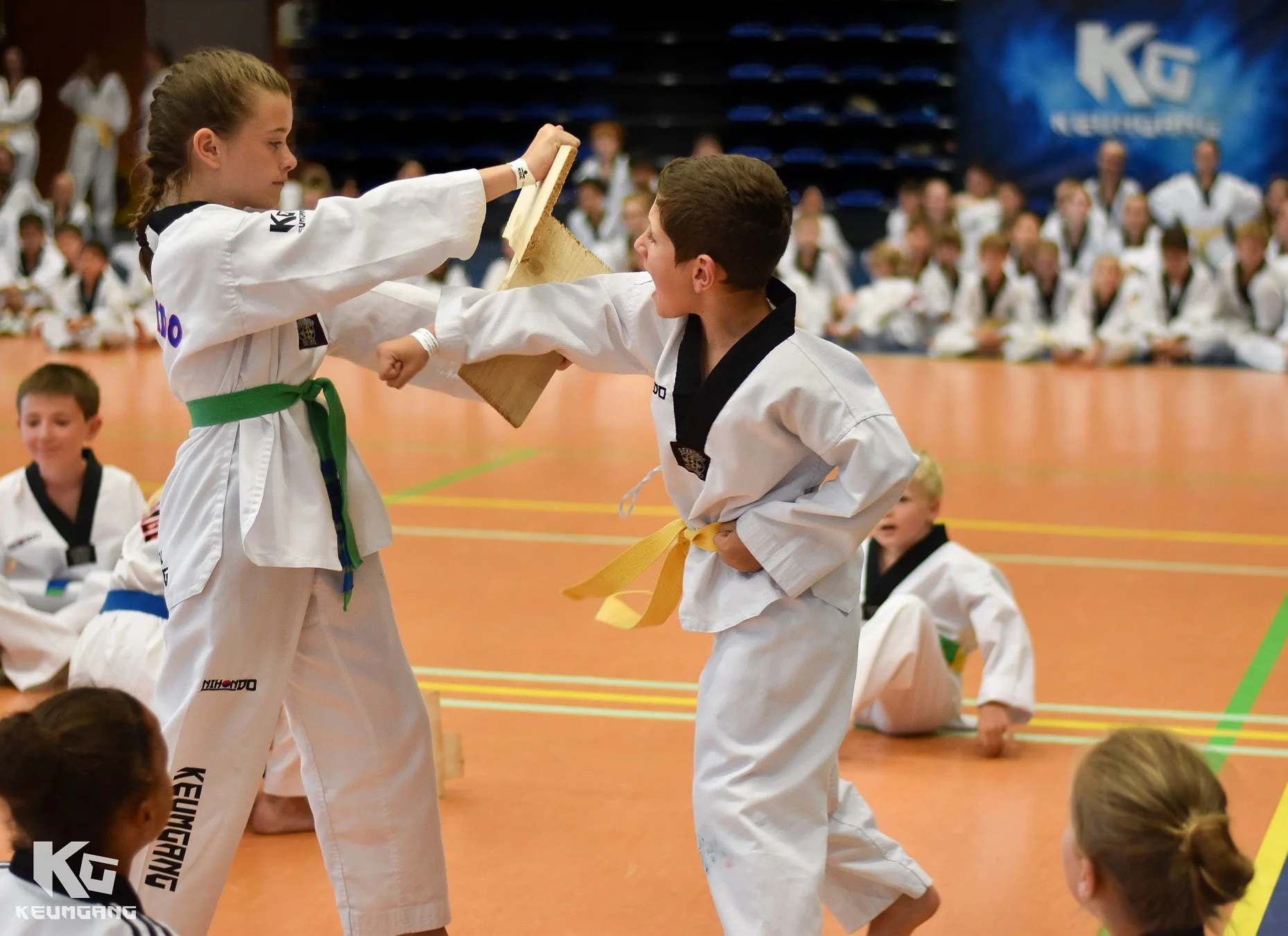 Taekwondo, Vechtsport, Diest, Taekwondoschool, Breektesten