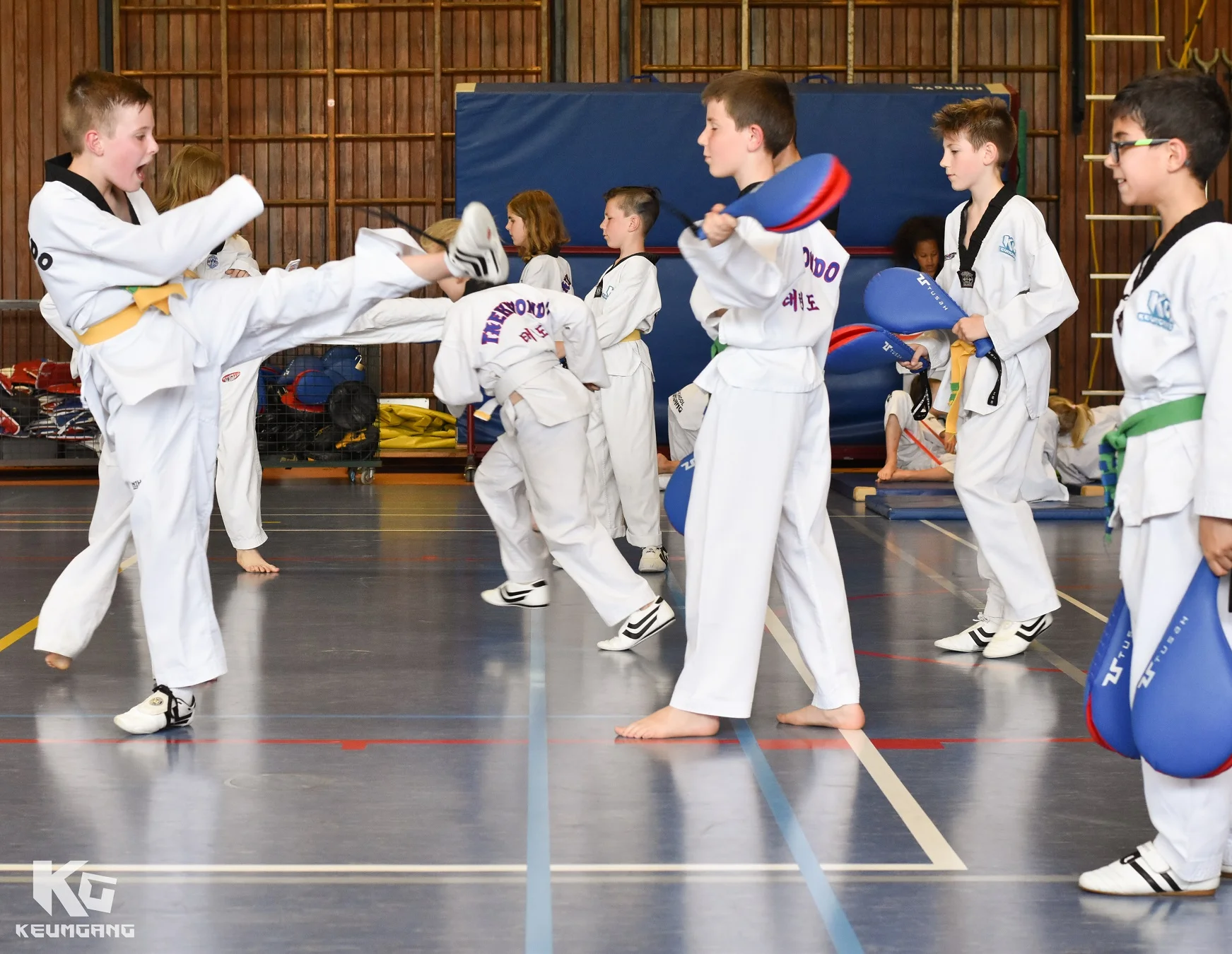 Taekwondo, Vechtsport, Diest, Taekwondoschool, Leeftijdsgroepen, -12-jarigen