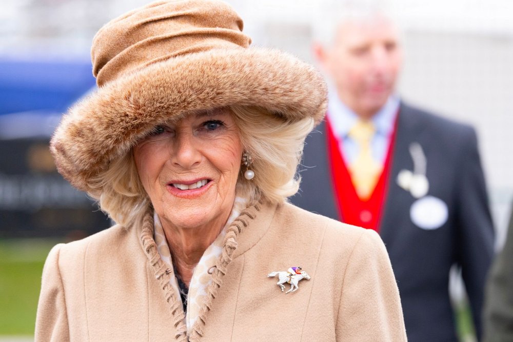 Queen Camilla Attends Cheltenham Festival 2023 Day 2 — Royal Portraits ...