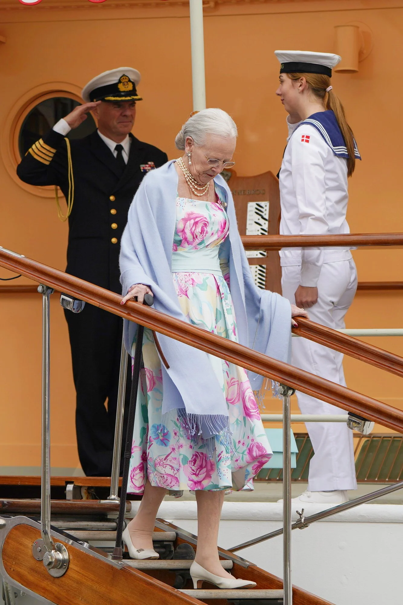 Queen Margrethe II and Queen Anne Marie Attend Royal Swedish Opera's