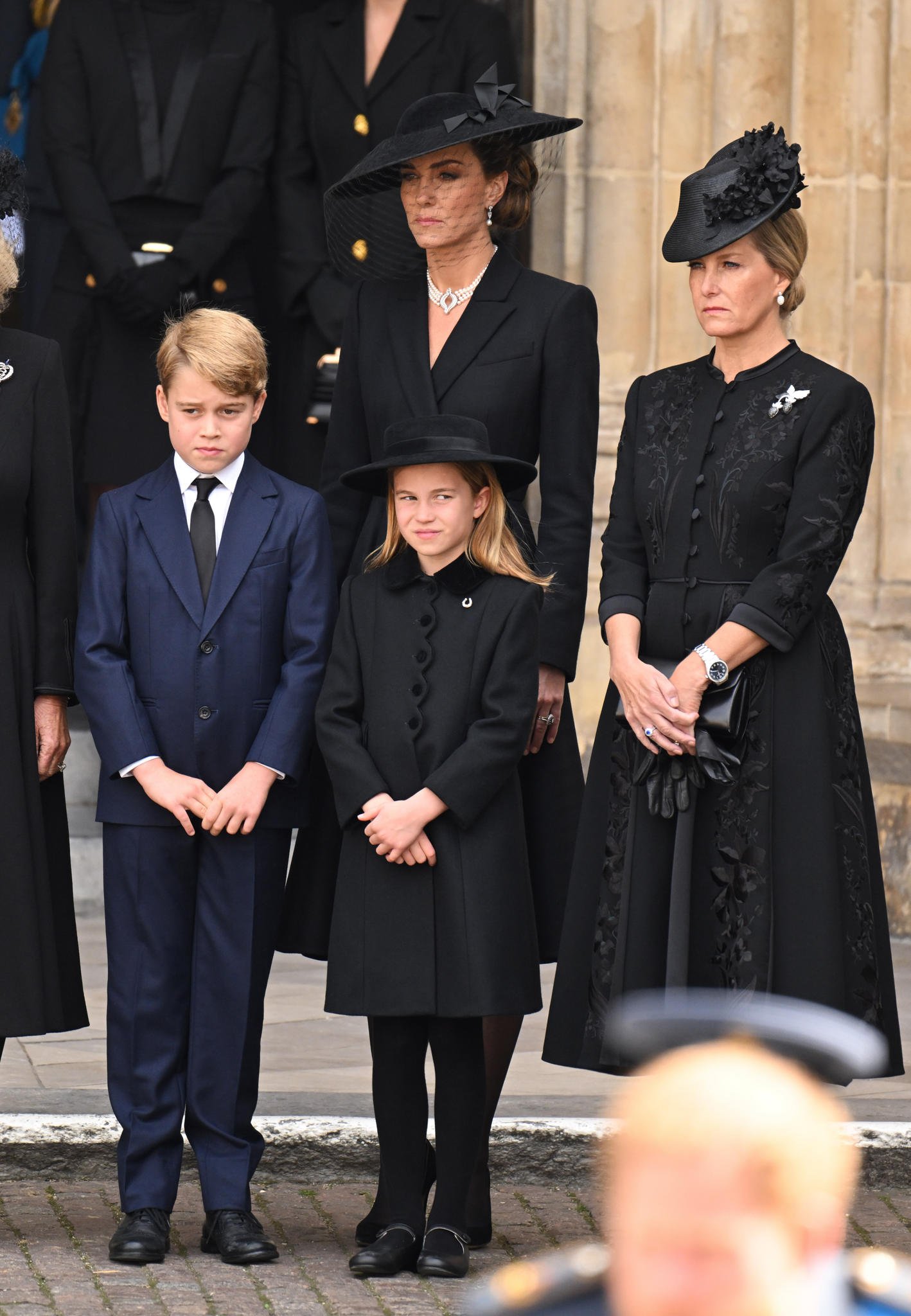The Princess of Wales Attends The State Funeral of Queen Elizabeth II ...