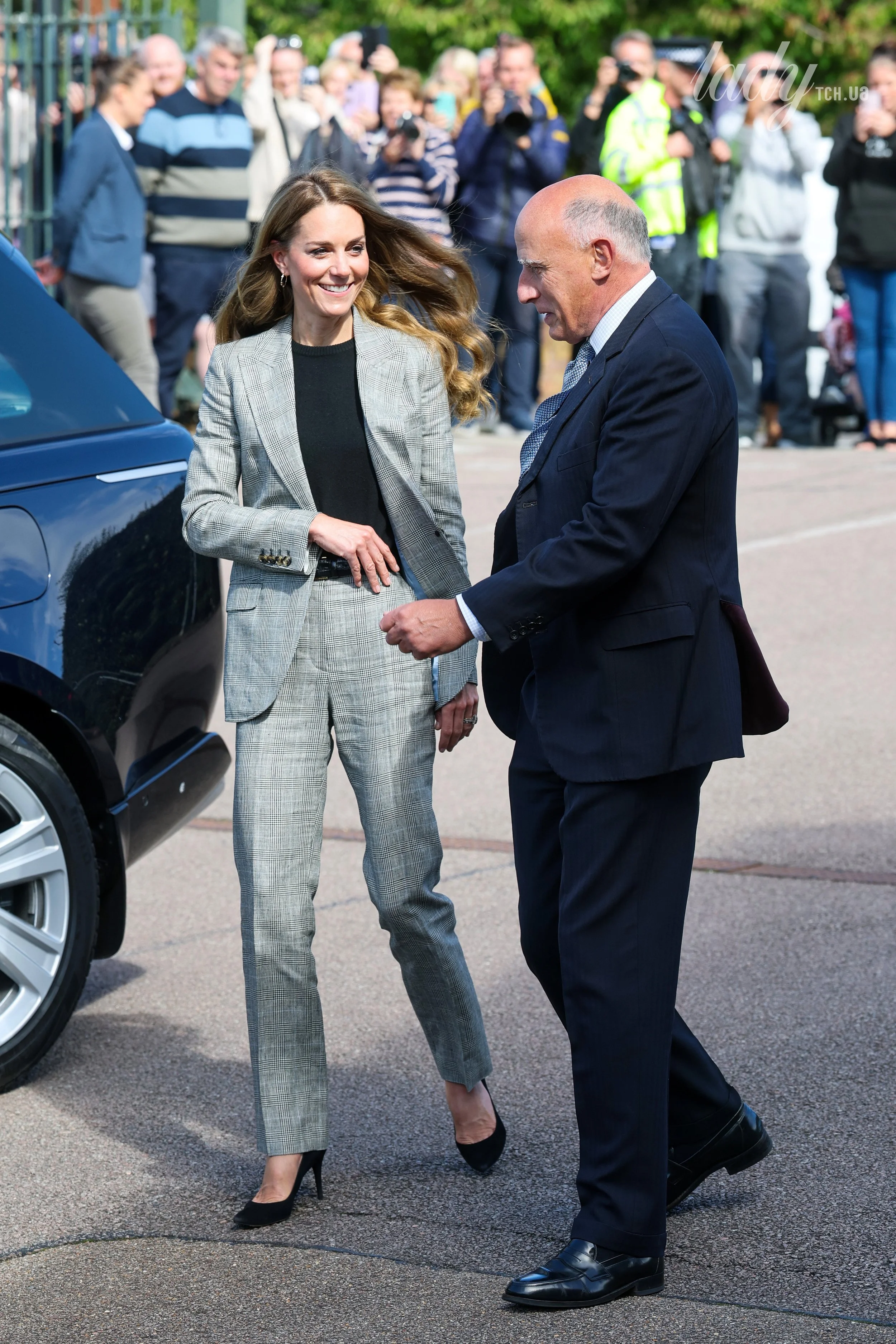 The Princess of Wales Visits Silk Mills in Sudbury and Cuxton