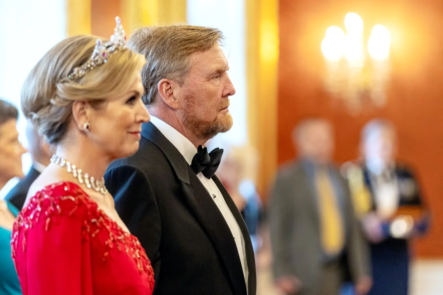 The King and Queen of the Netherlands Attend State Banquet in Prague ...