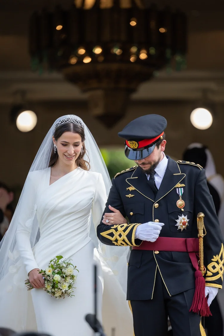 Wedding of Crown Prince Hussein and Rajwa al Saif — Royal Portraits Gallery