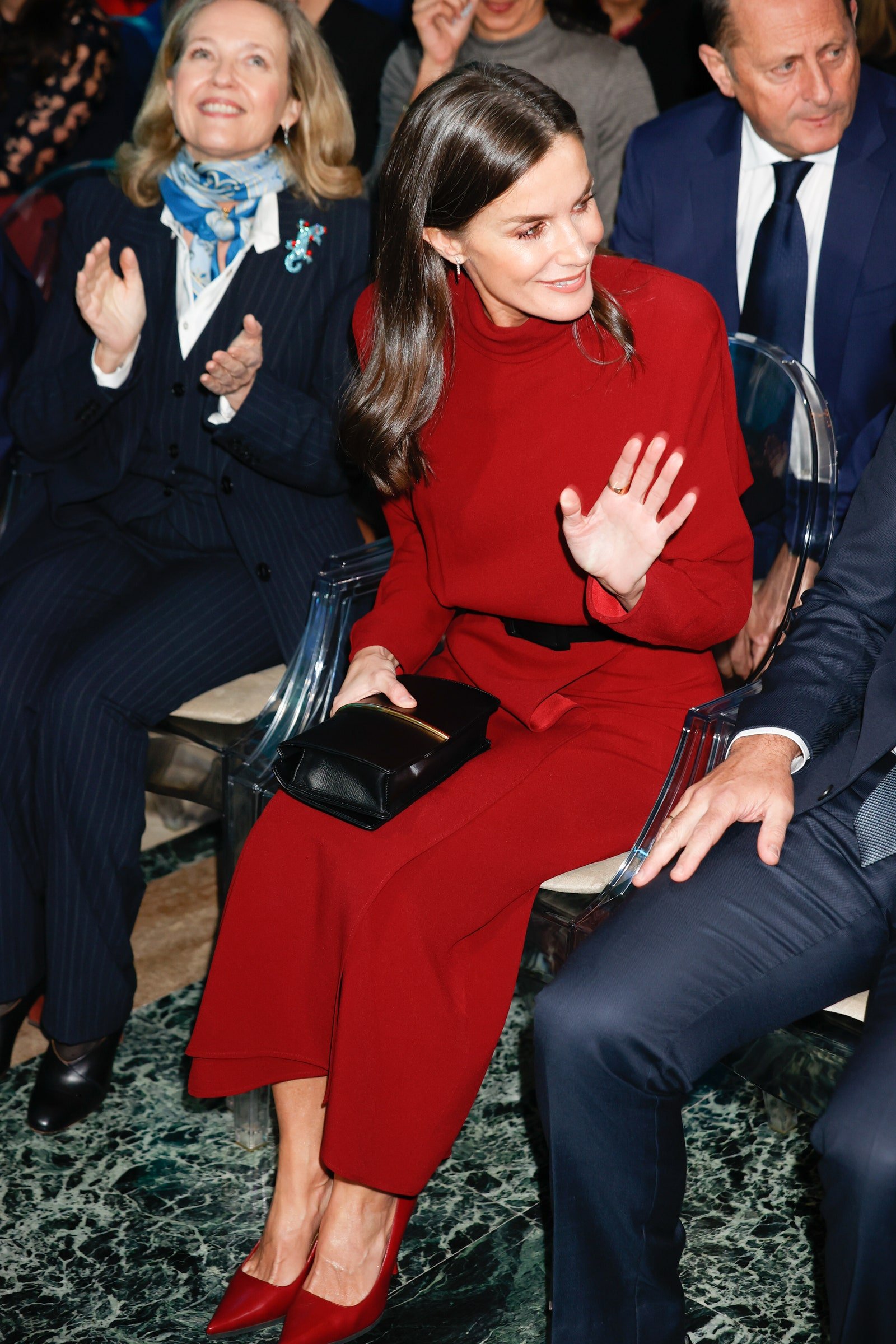 Queen Letizia Marks the 15th Anniversary of the Mucrofinanzas BBVA ...
