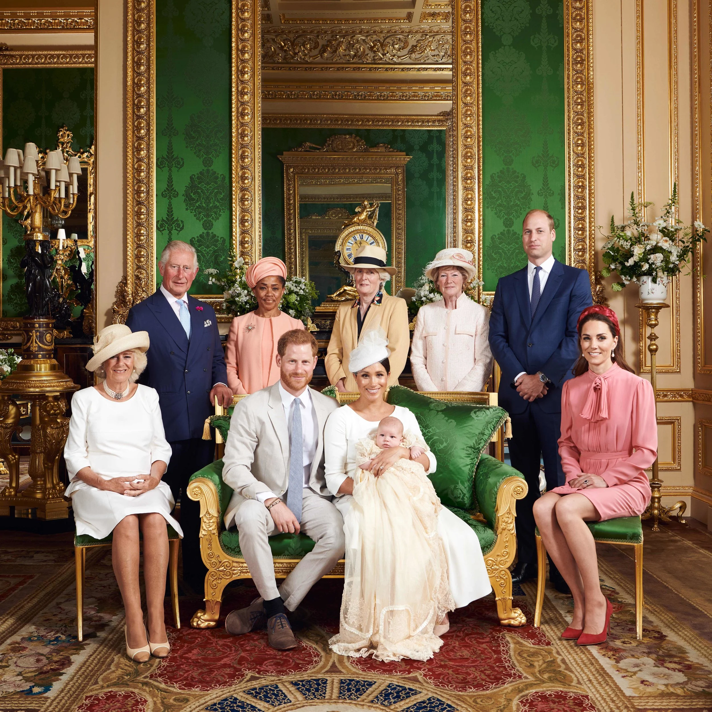 Prince Archie Of Sussex Baptized Royal Portraits Gallery