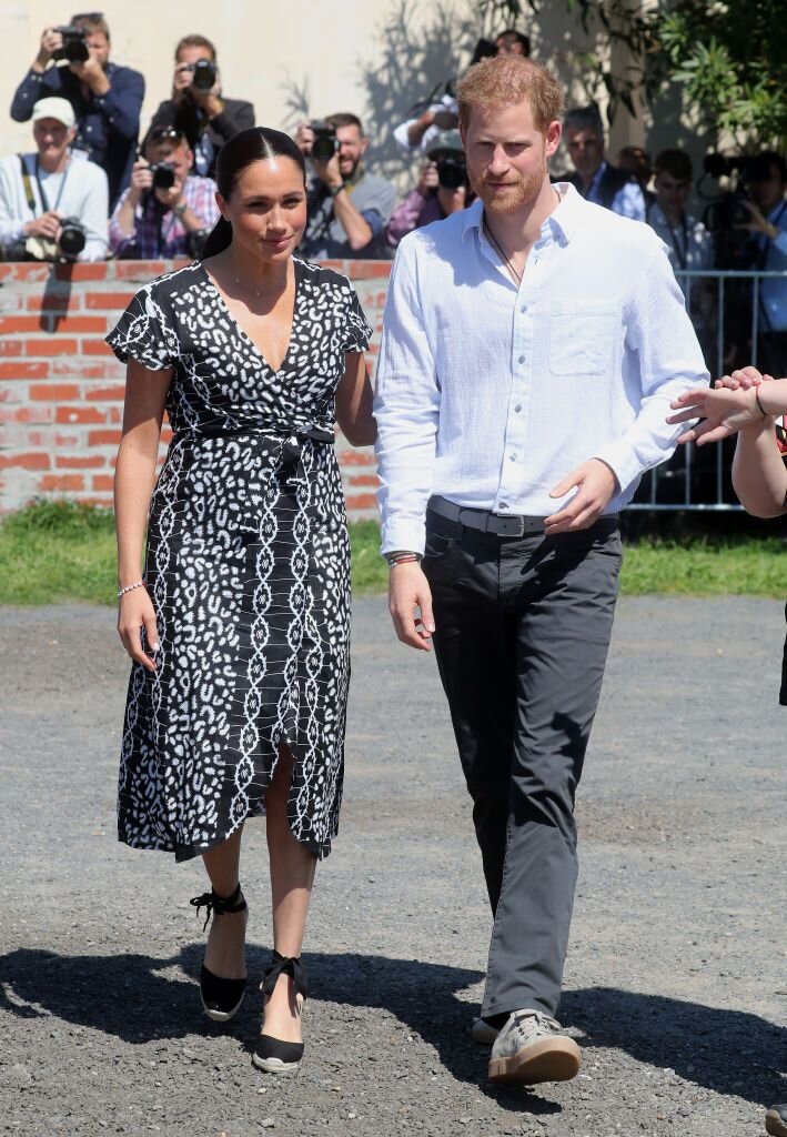 The Duke and Duchess of Sussex Attend Jestice Desk in Cape Town — Royal ...