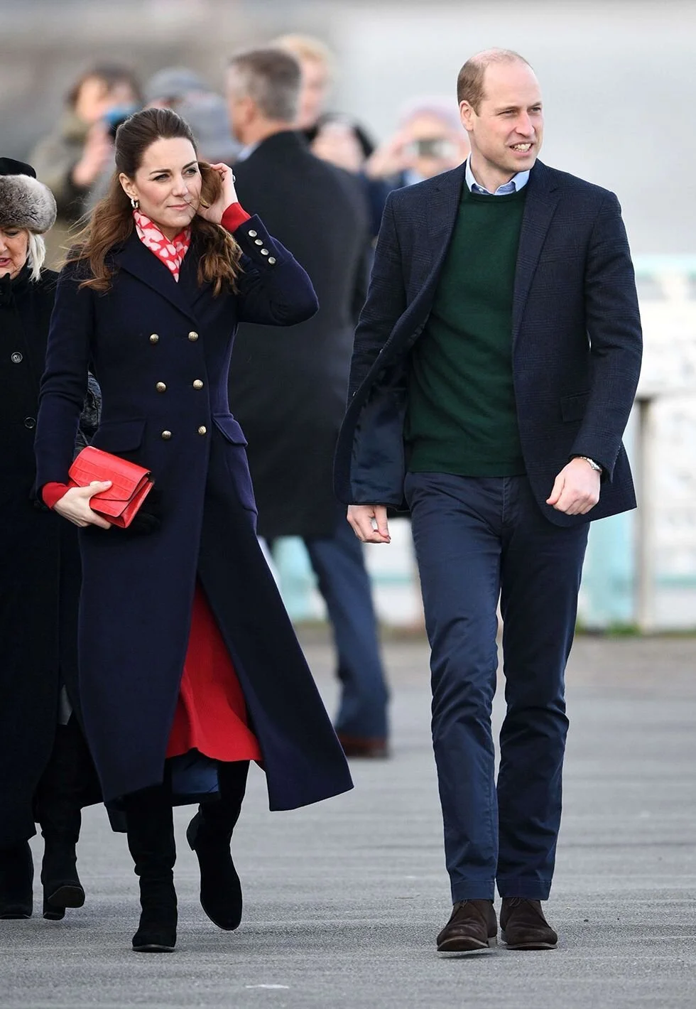 The Duke And Duchess Of Cambridge Visit South Wales Royal Portraits Gallery