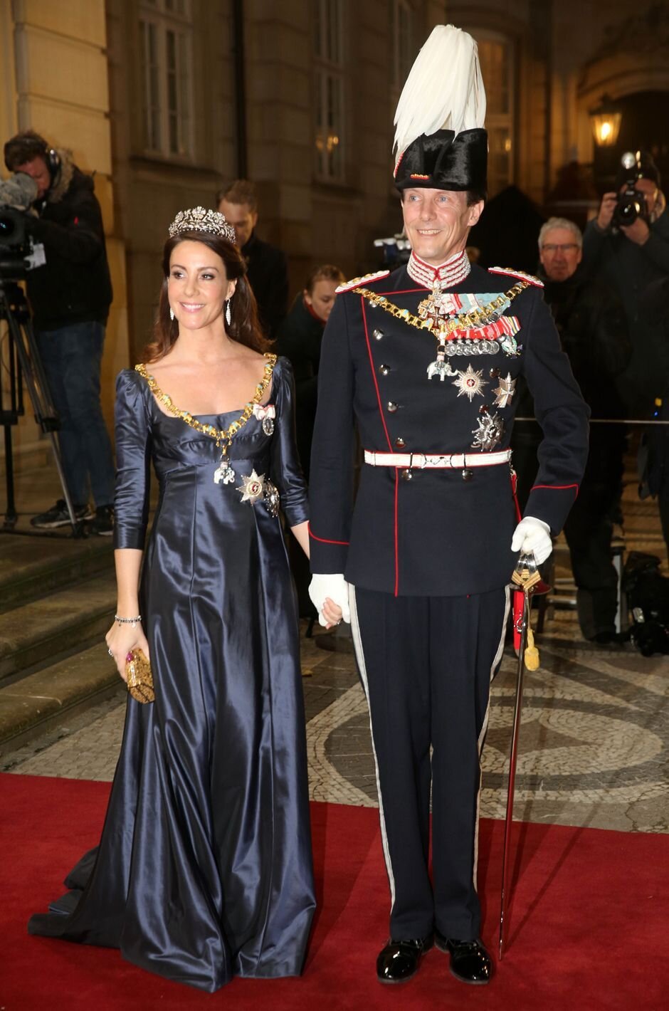 Prince Joachim Princess Marie Attend New Year's Reception 2020 Portraits Gallery