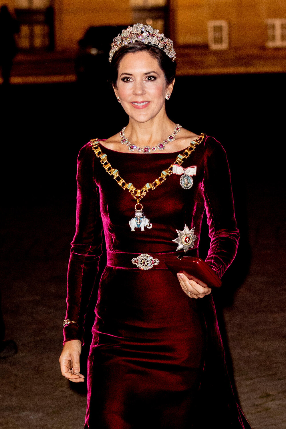The Crown Prince and Crown Princess of Denmark Attend New Year's ...