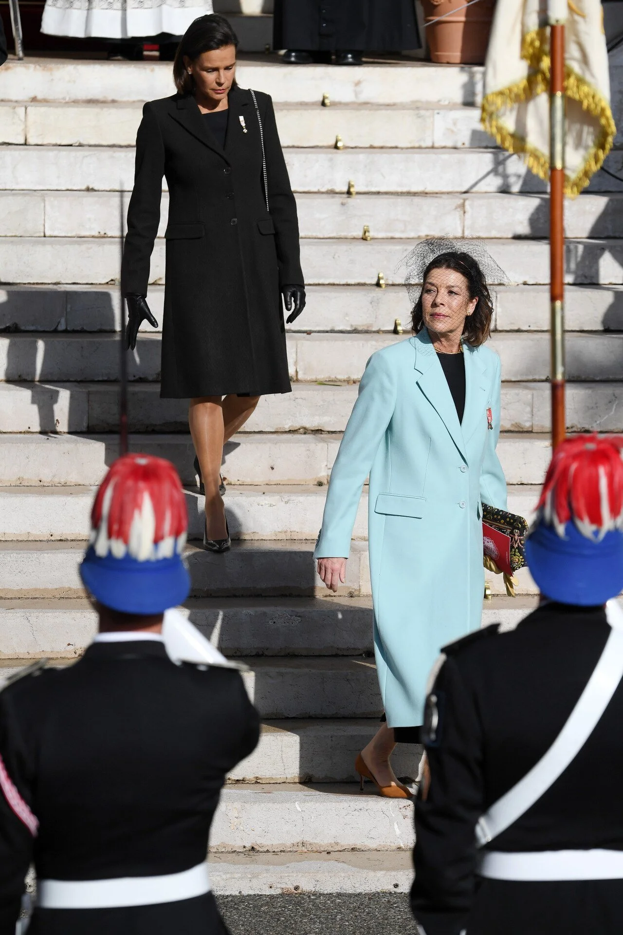 Princess Caroline and Princess Stéphanie Attend National Day 2019 Celebrations