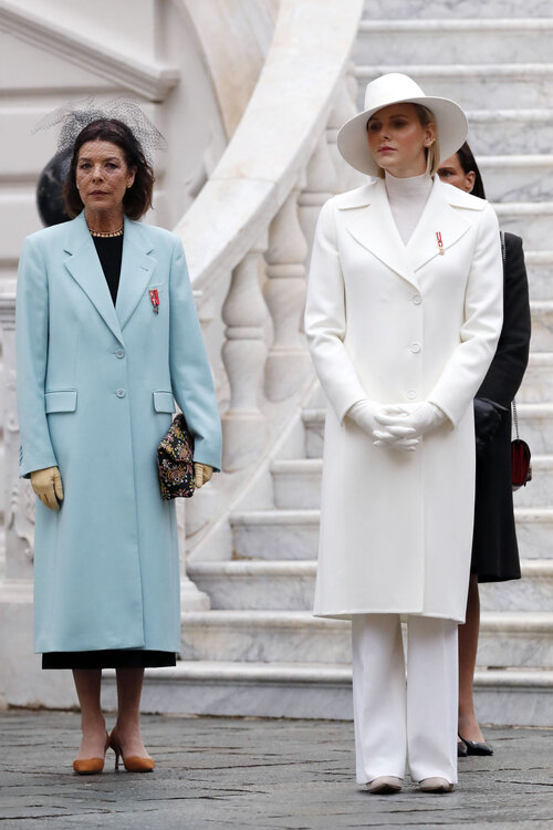 Princess Caroline and Princess Stéphanie Attend National Day 2019 ...