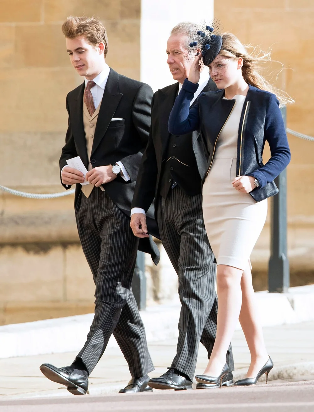 The Earl Of Snowdon The Viscount Linley And Lady Margarita Armstrong Jones Attend Princess Eugenie S Wedding Royal Portraits Gallery