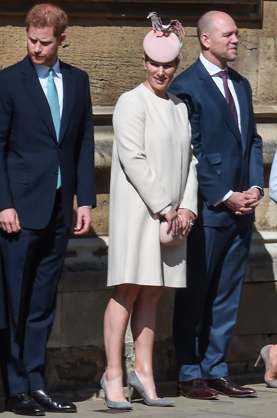 Mike and Zara Tindall Attend Easter Sunday Service 2019 — Royal ...