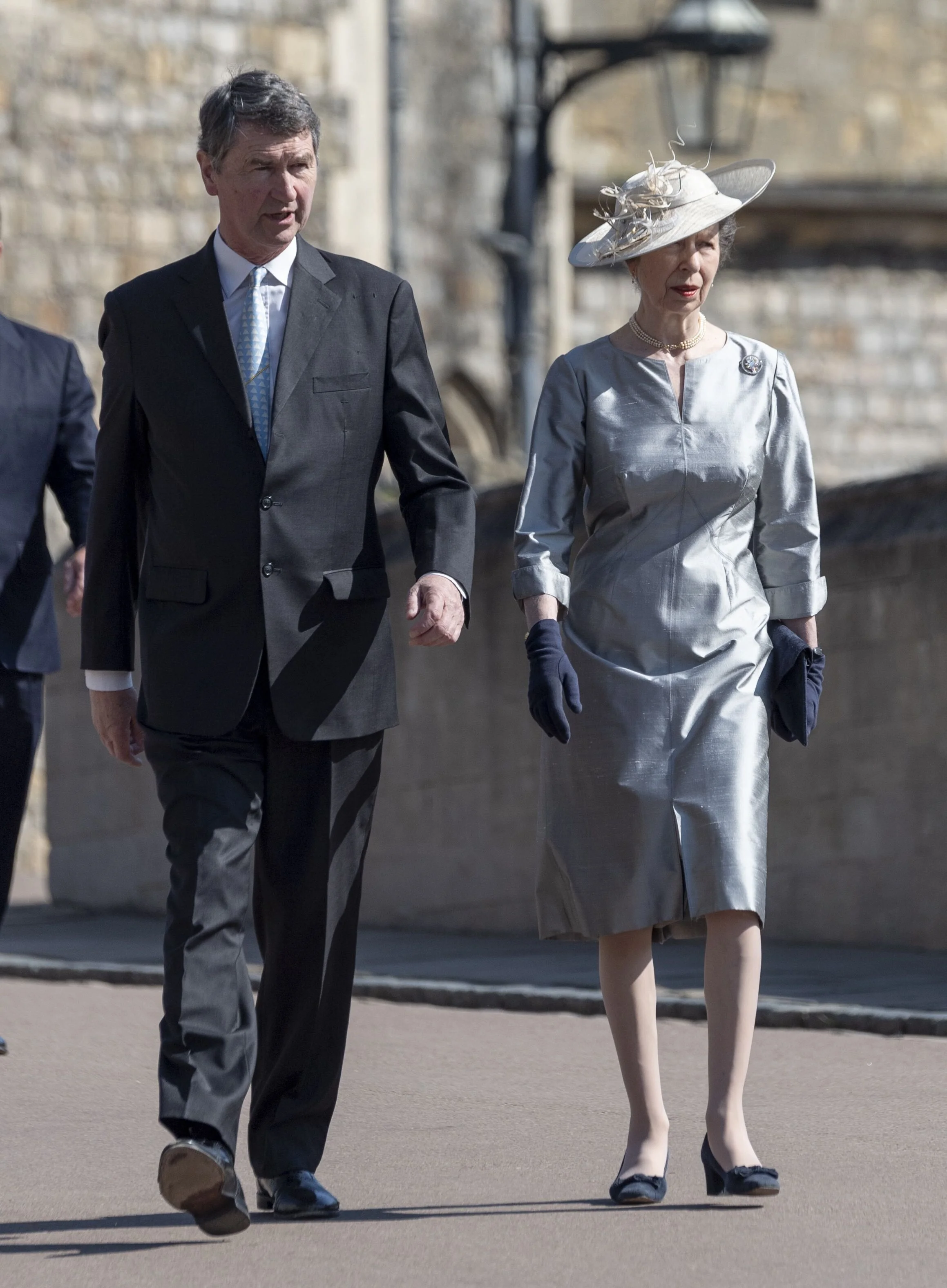 The Princess Royal and Timothy Laurence Attend Easter Sunday Service 2019