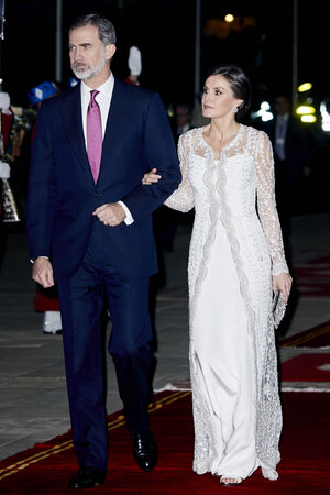 The King of Morocco Hosts Banquet for the King and Queen of Spain ...