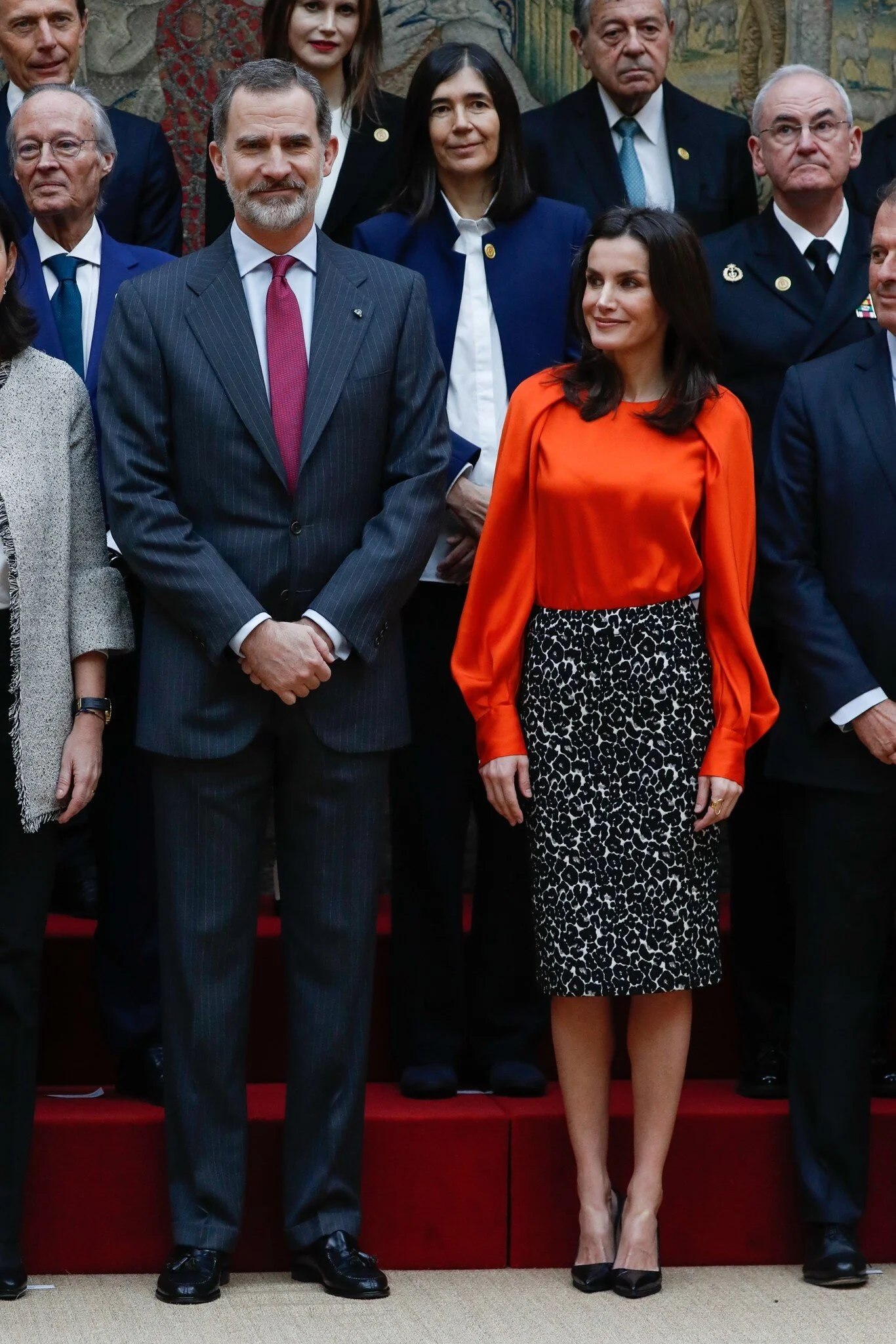 The King and Queen of Spain Deliver Accreditations to Honorary Ambassadors of the Spain Brand 2020