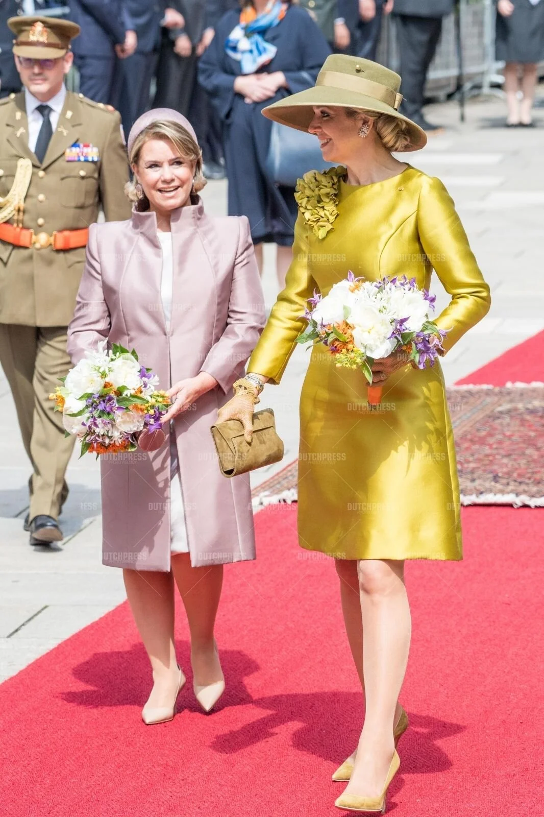 The King and Queen of the Netherlands Arrive in Luxembourg for State Visit