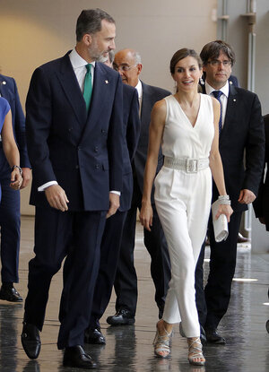 The King and Queen of Spain Attend Princesa de Girona Foundation Awards ...