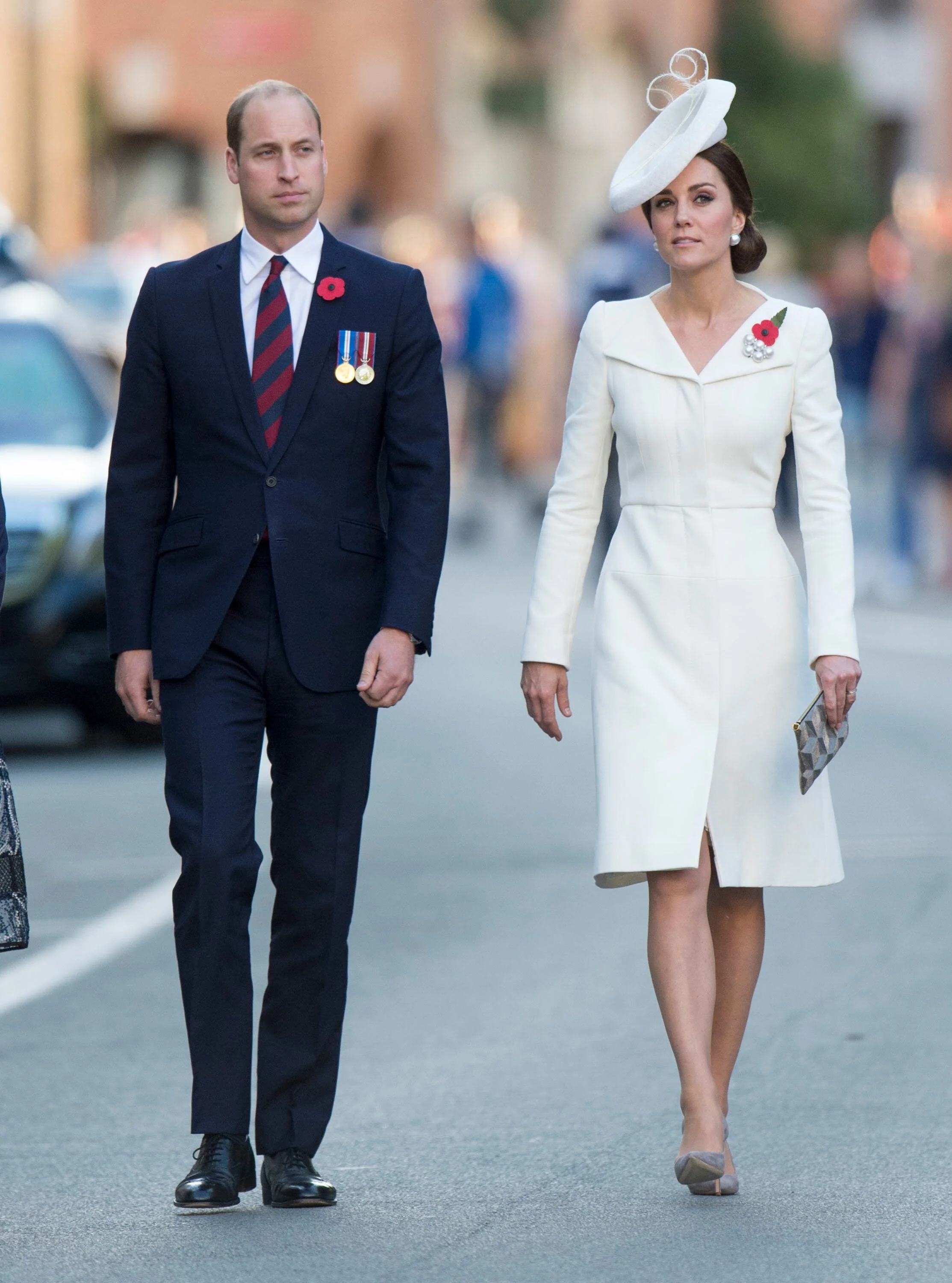 The Duke and Duchess of Cambridge Attend Last Post Ceremony