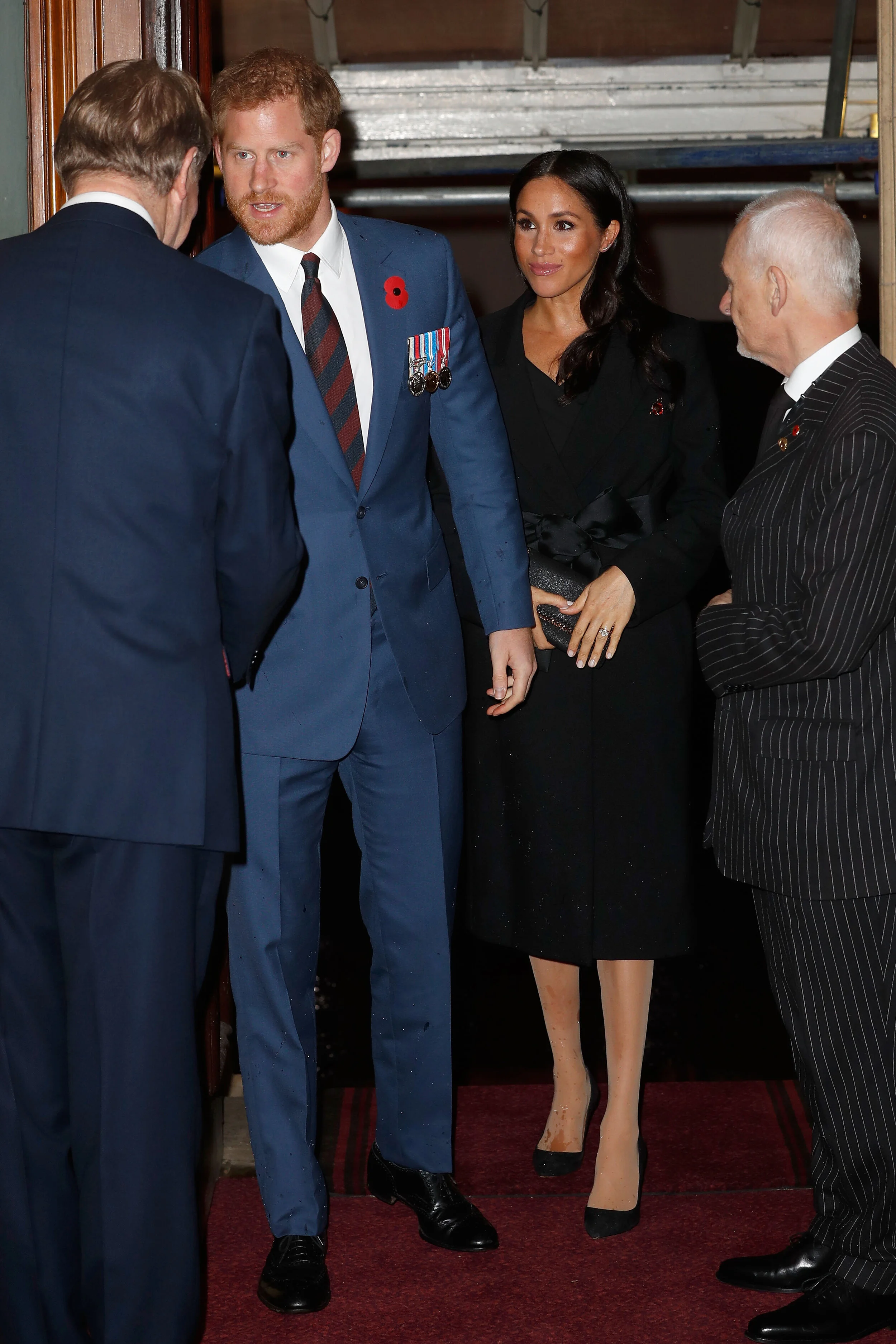 The Duke and Duchess of Sussex attend Royal British Legion Festival of Remembrance 2018