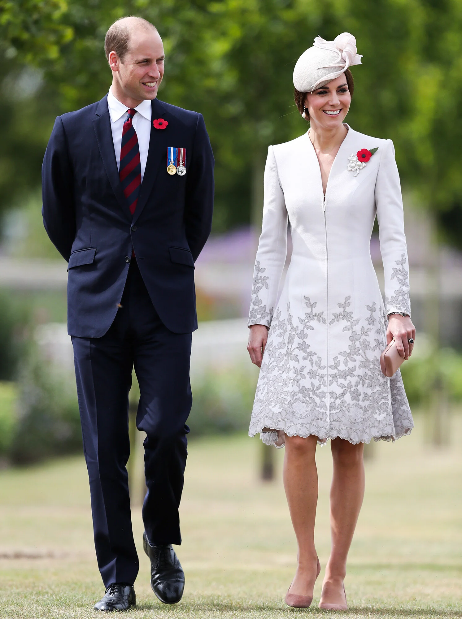 The Duke and Duchess of Cambridge Commemorate Battle of Passchendaele