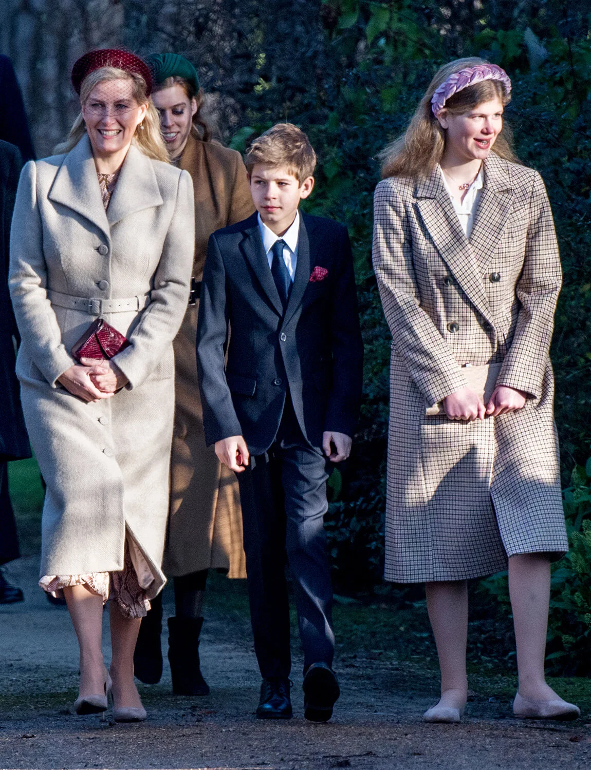 The Earl and Countess of Wessex Attend Christmas Day Service 2019