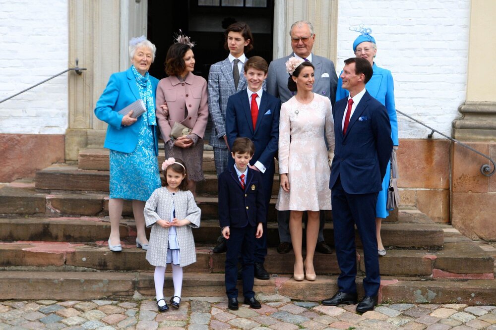 Prince Joachim and Princess Marie Attend Confirmation of Prince Felix ...