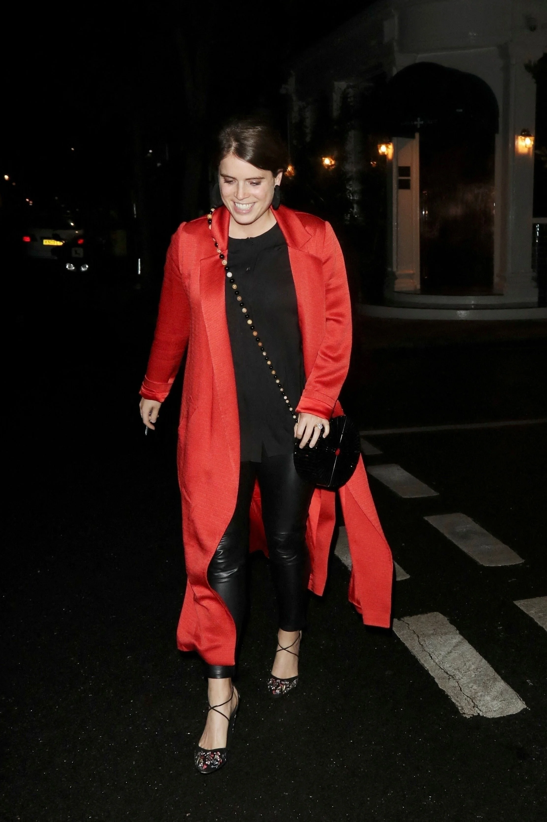Princess Eugenie Spotted in London
