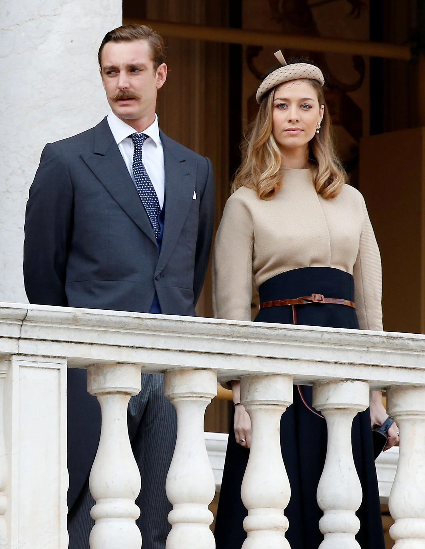 Pierre Casiraghi and Beatrice Borromeo Attend National Day 2017 Celebrations