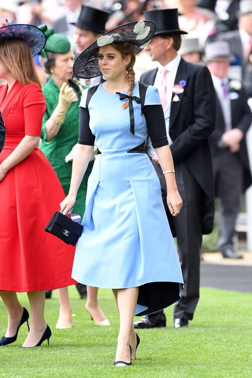 Princess Beatrice and Princess Eugenie Attend Royal Ascot 2017 Day 3 ...