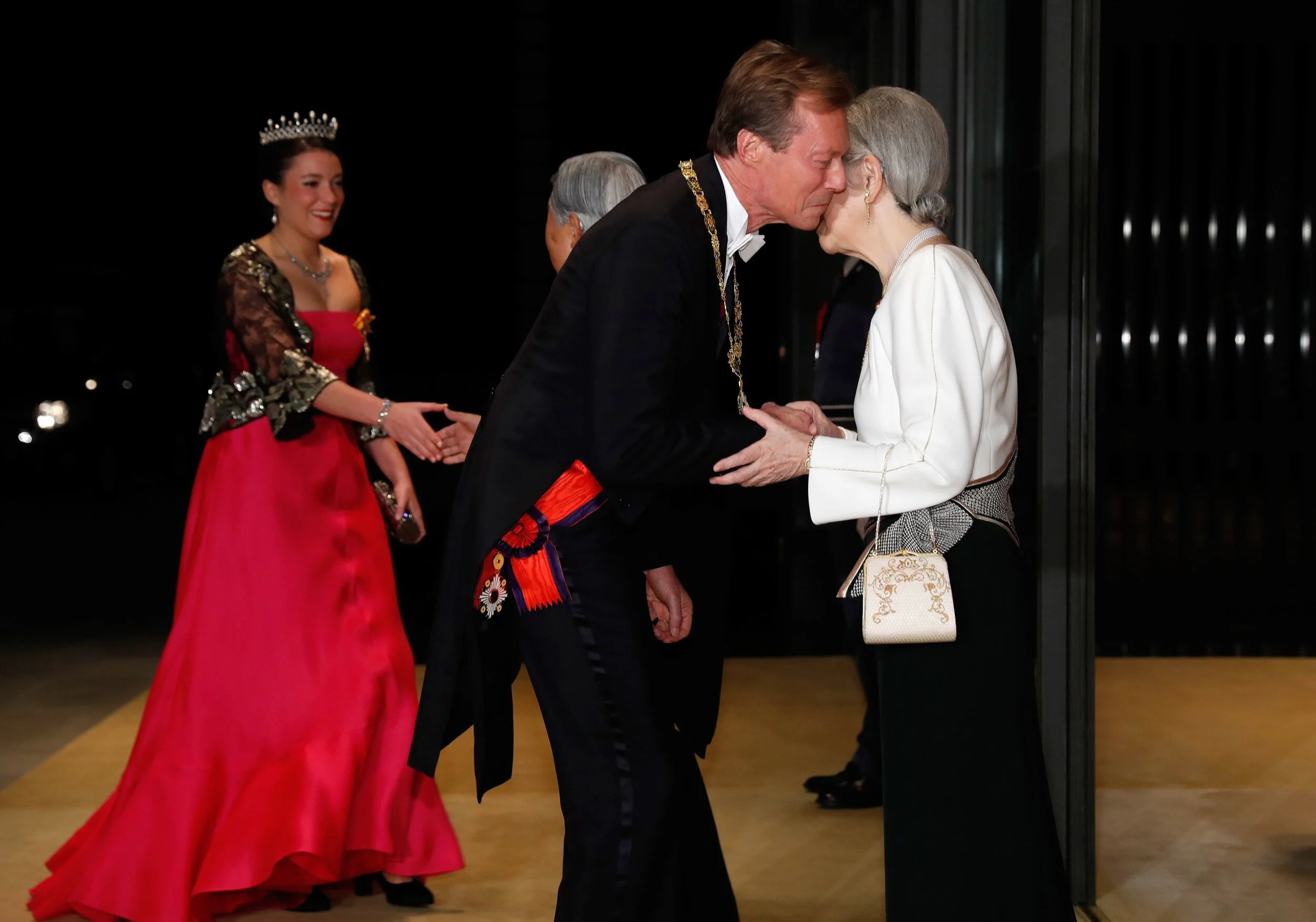 The Emperor and Empress of Japan Host State Banquet for the Grand Duke of Luxembourg