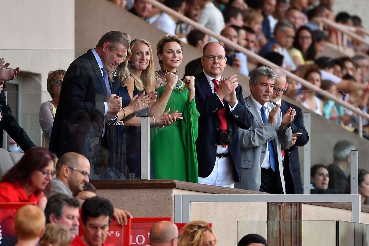 The Prince and Princess of Monaco Attend IAAF Diamond League — Royal ...