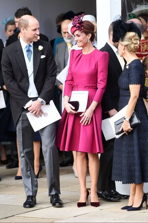 The Duke and Duchess of Cambridge Attend Princess Eugenie's Wedding ...