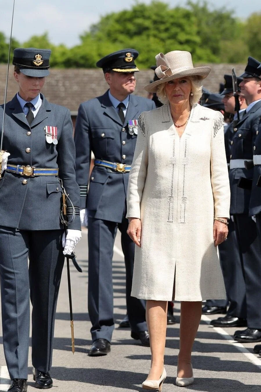 The Duchess of Cornwall Visits RAF Halton