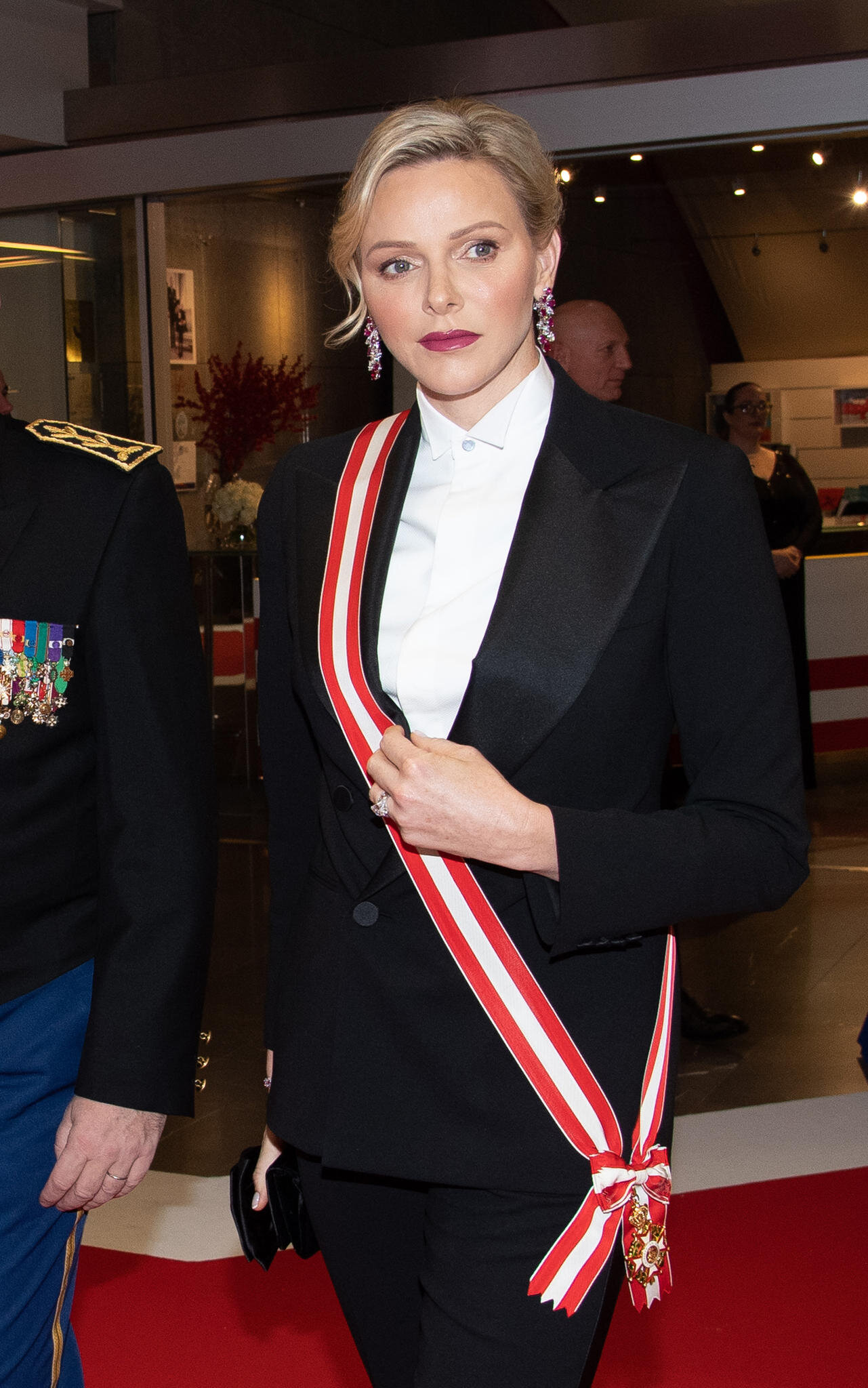 The Prince and Princess of Monaco Attend National Day Gala 2019 — Royal ...