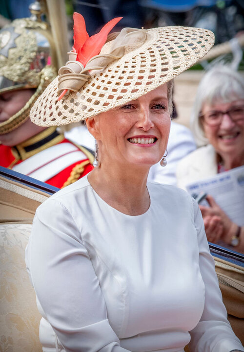 The Countess of Wessex Attends the Order of the Garter Service — Royal ...