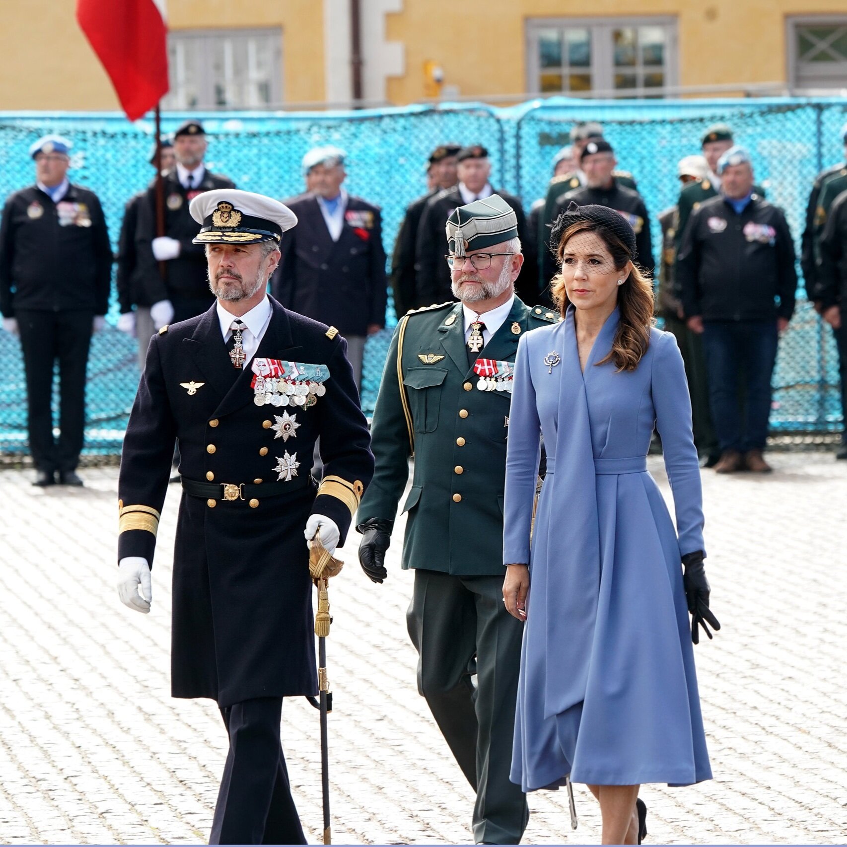 The Crown Prince and Crown Princess of Denmark Mark Flag Day 2020 ...