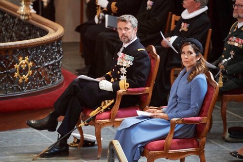 The Crown Prince and Crown Princess of Denmark Mark Flag Day 2020 ...