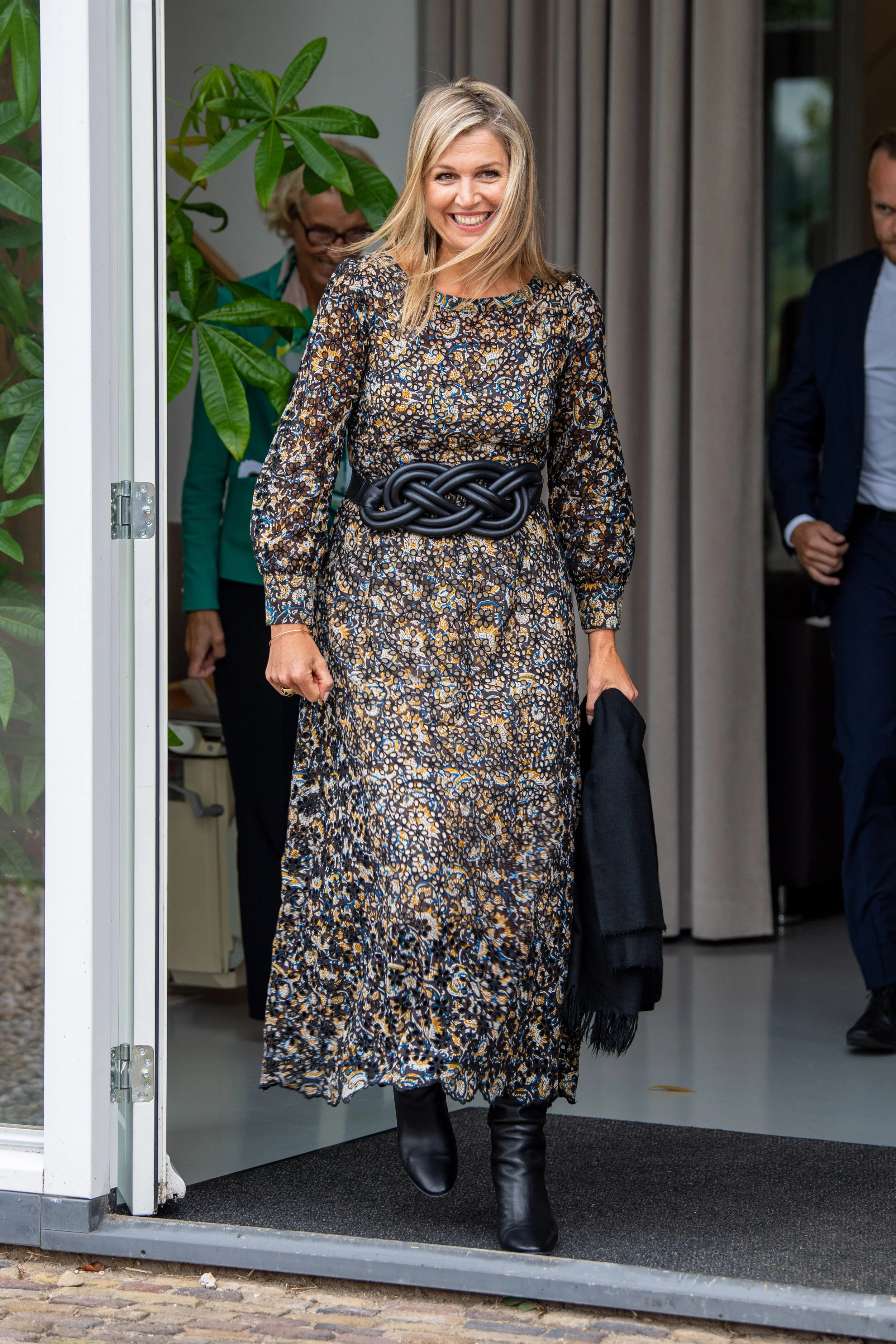 Queen Maxima Visits ZorgMies in Zwijndrecht