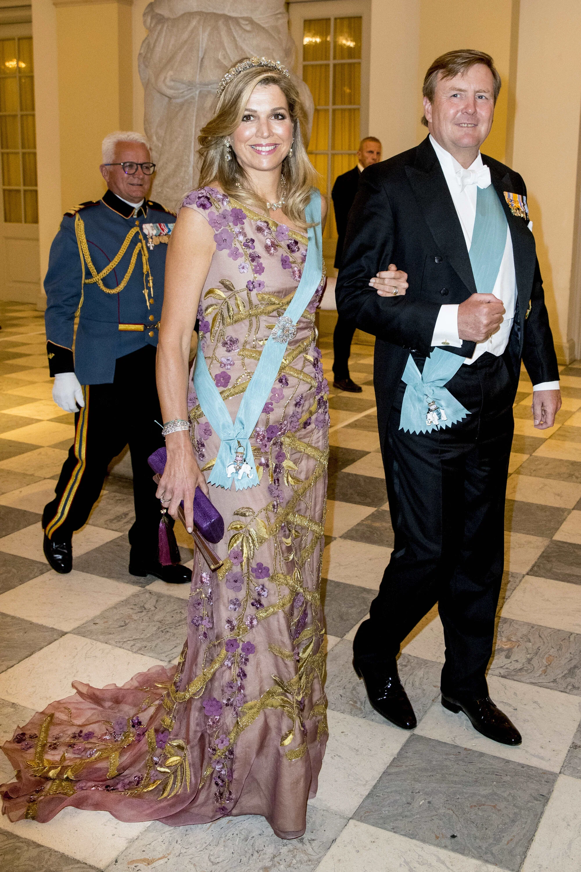 The King and Queen of the Netherlands Attend Gala Banquet for Crown ...
