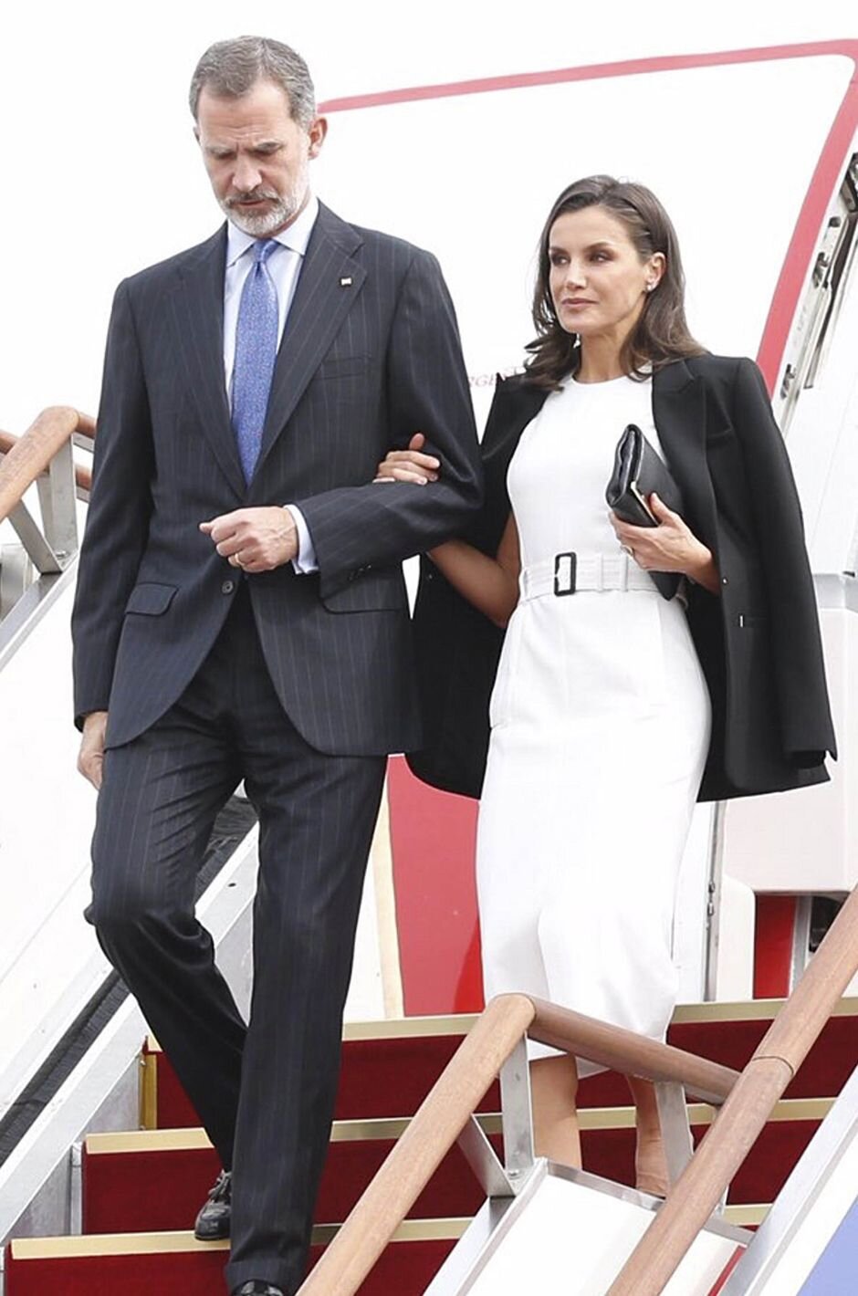 The King and Queen of Spain Arrive in South Korea for State Visit ...