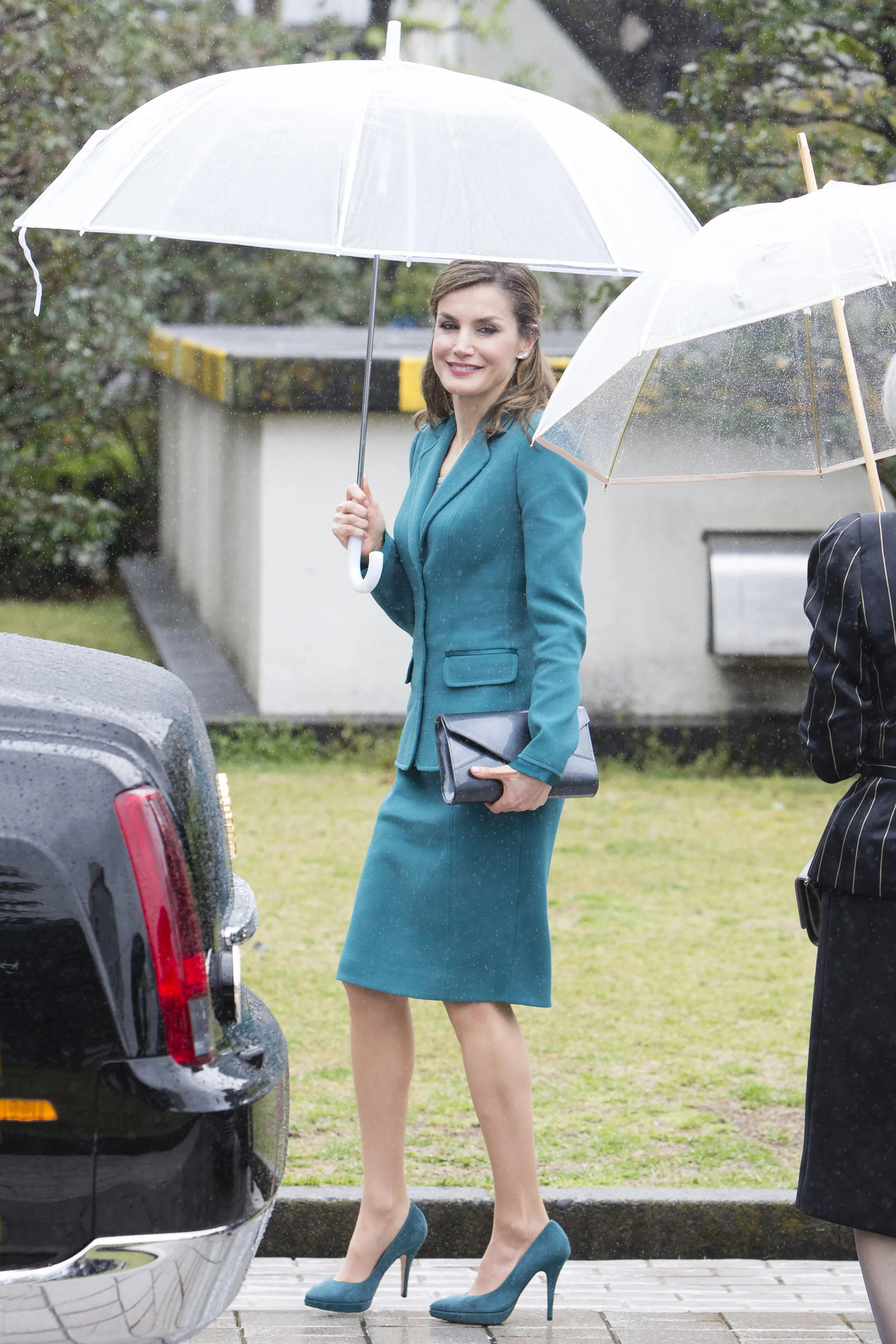 The King and Queen of Spain and the Emperor and Empress of Japan Visit Sengen Jinja